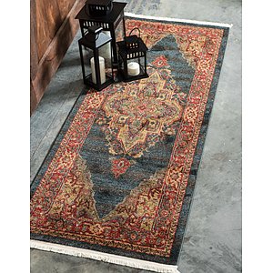 2' 7 x 10' Serapi Runner Rug