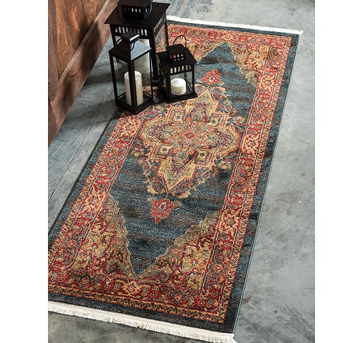2' 7 x 10' Serapi Runner Rug
