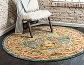 8' x 8' Serapi Round Rug thumbnail image 3