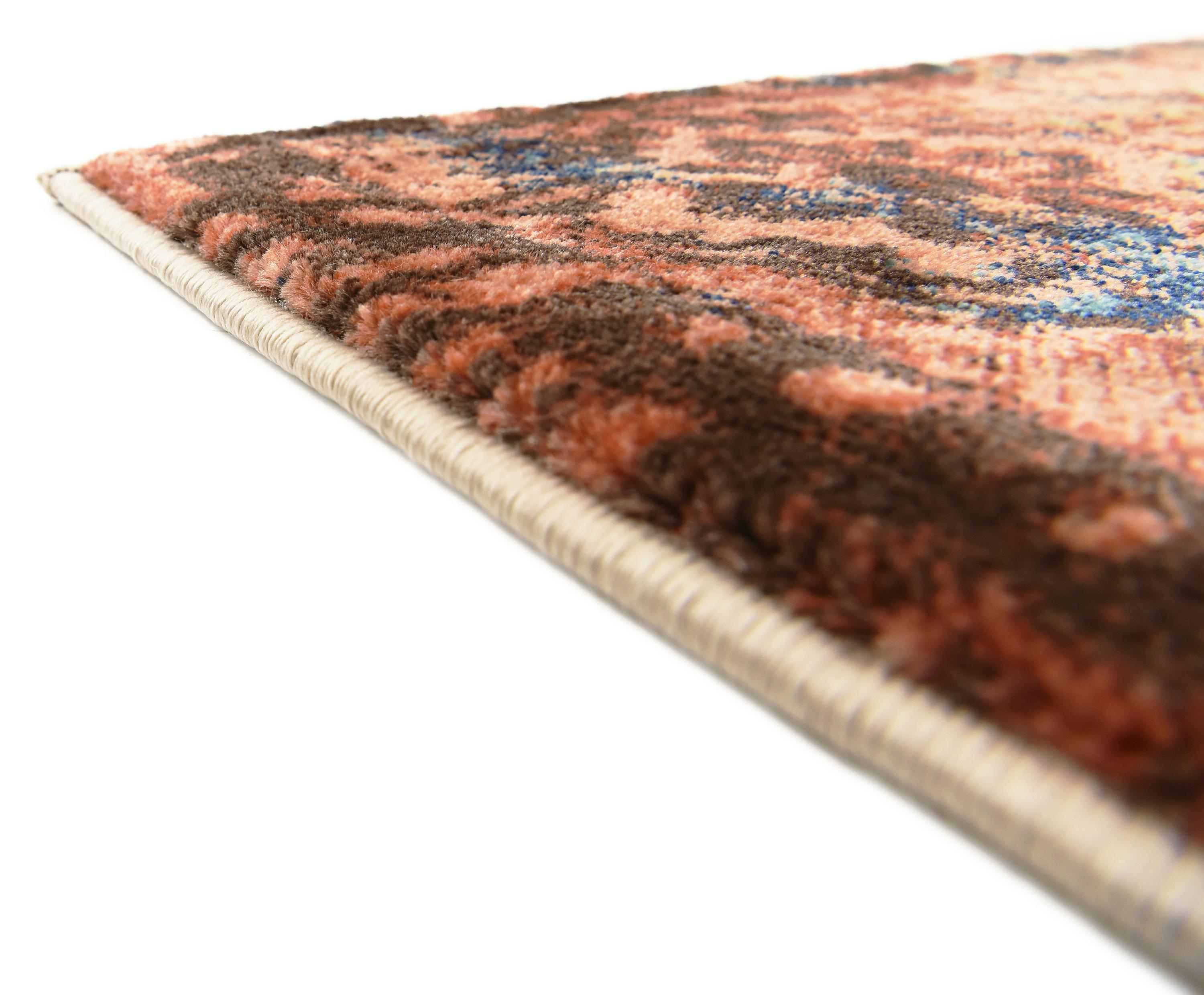 Brick Red 8' x 10' Ethereal Rug eSaleRugs