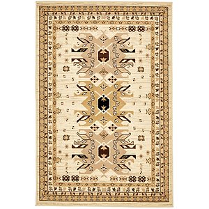 Unique Loom 4' x 6' Taftan Rug