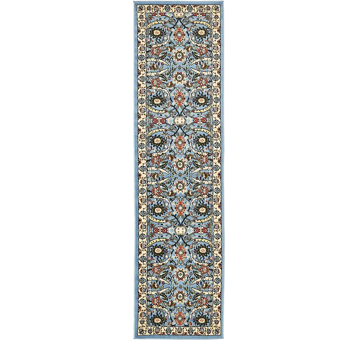 2' 7 x 10' Isfahan Design Runner Rug