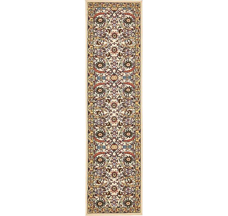 2' 7 x 10' Isfahan Design Runner Rug