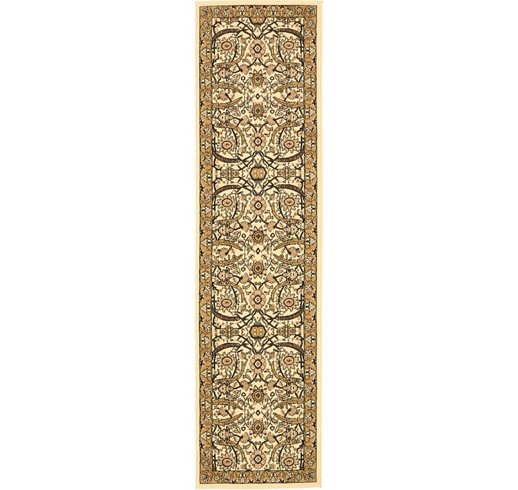 2' 7 x 10' Isfahan Design Runner Rug