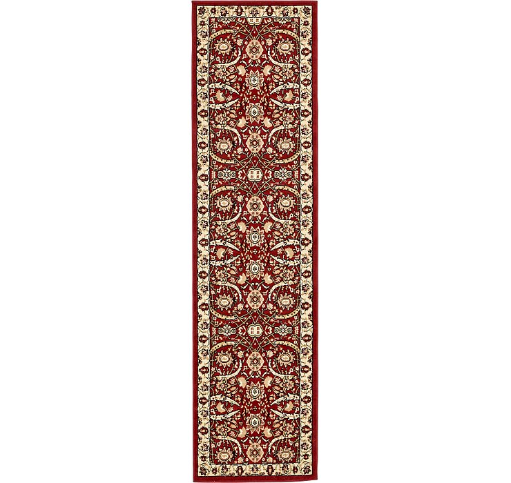 2' 7 x 10' Isfahan Design Runner Rug