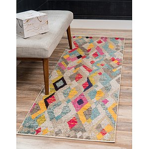 Unique Loom 2' 7 x 10' Sedona Runner Rug