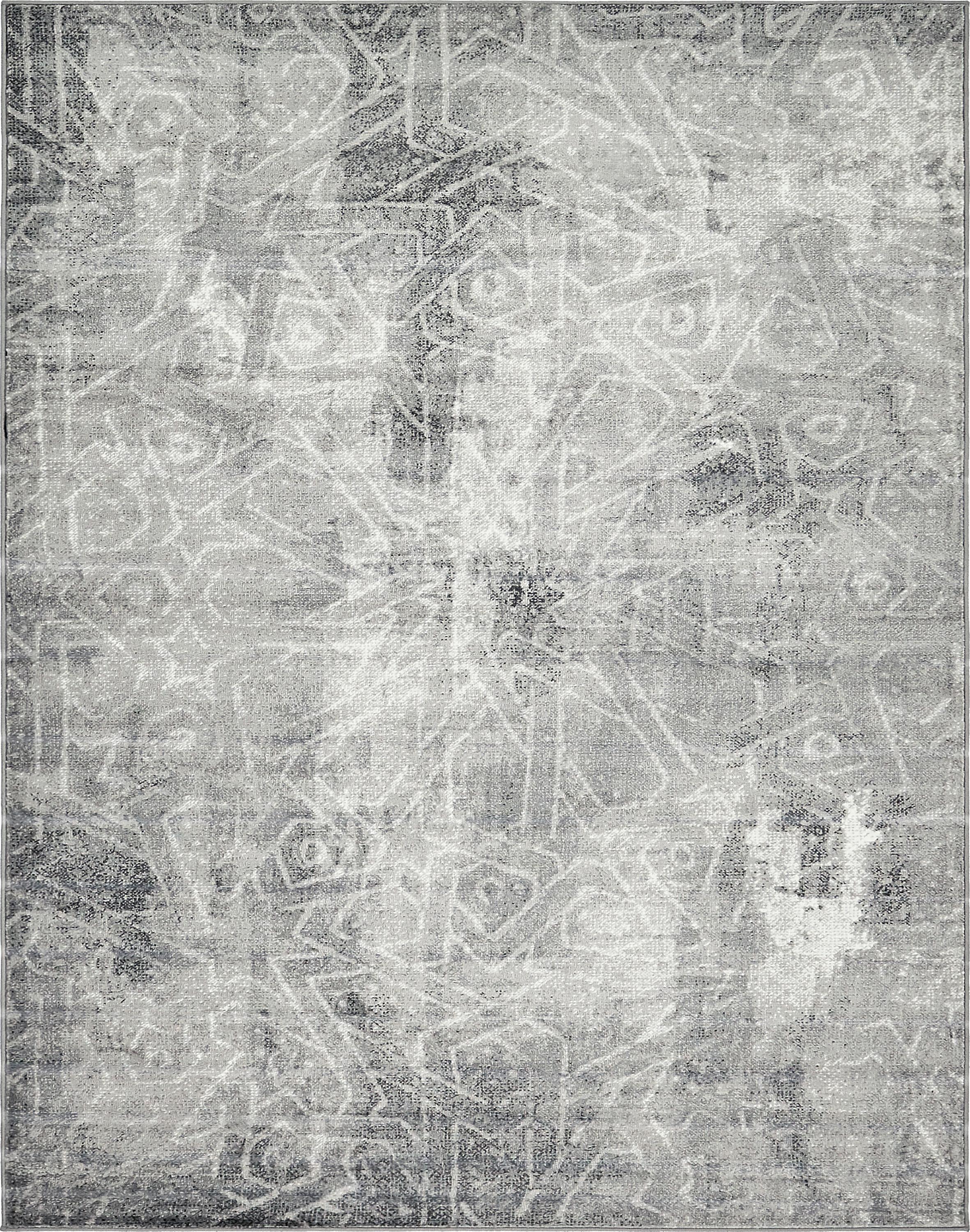 Dark Gray 9' x 12' Monaco Rug eSaleRugs