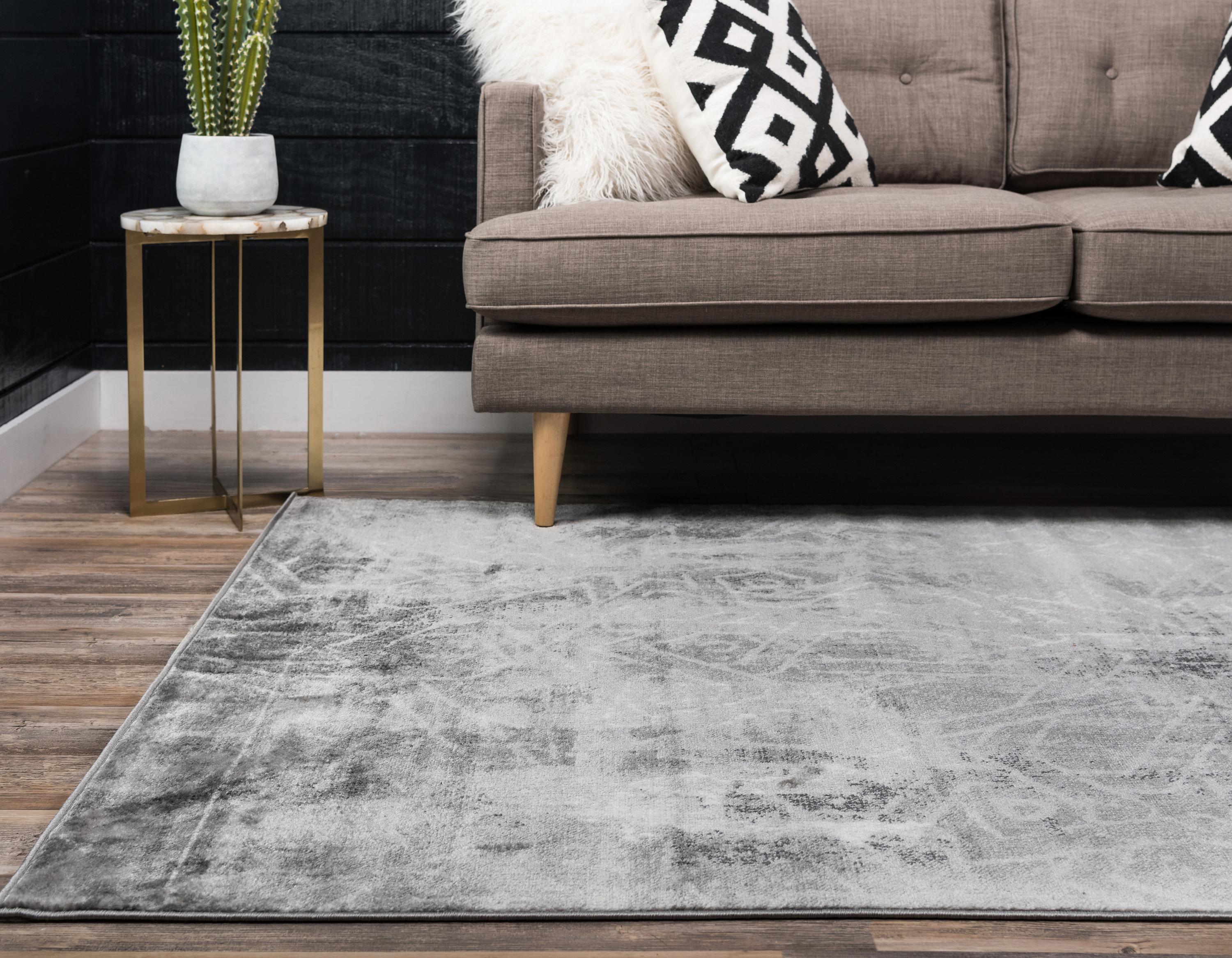 Dark Gray 9' x 12' Monaco Rug eSaleRugs