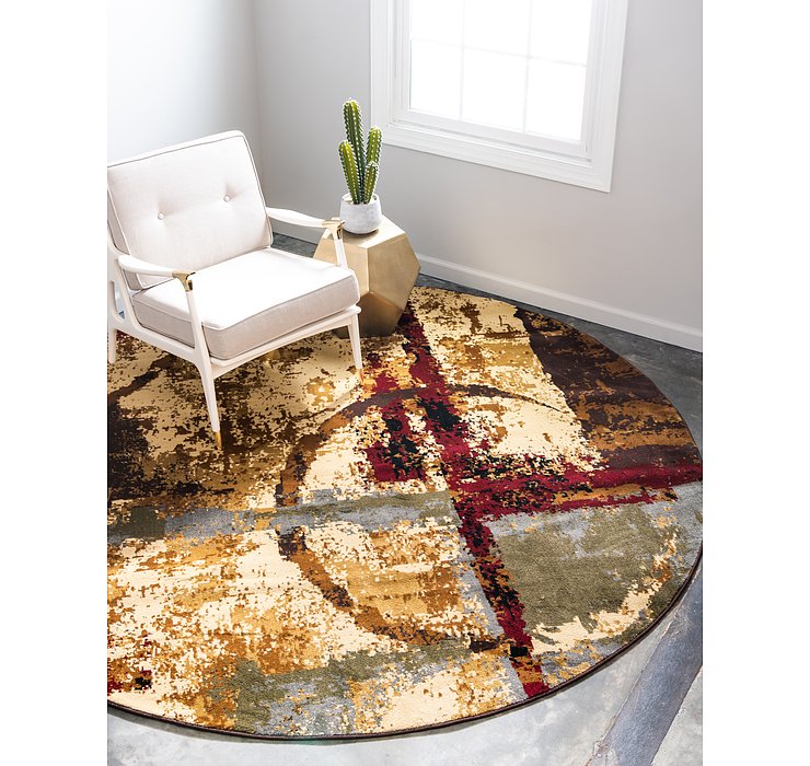 8' x 8' Cafe Round Rug