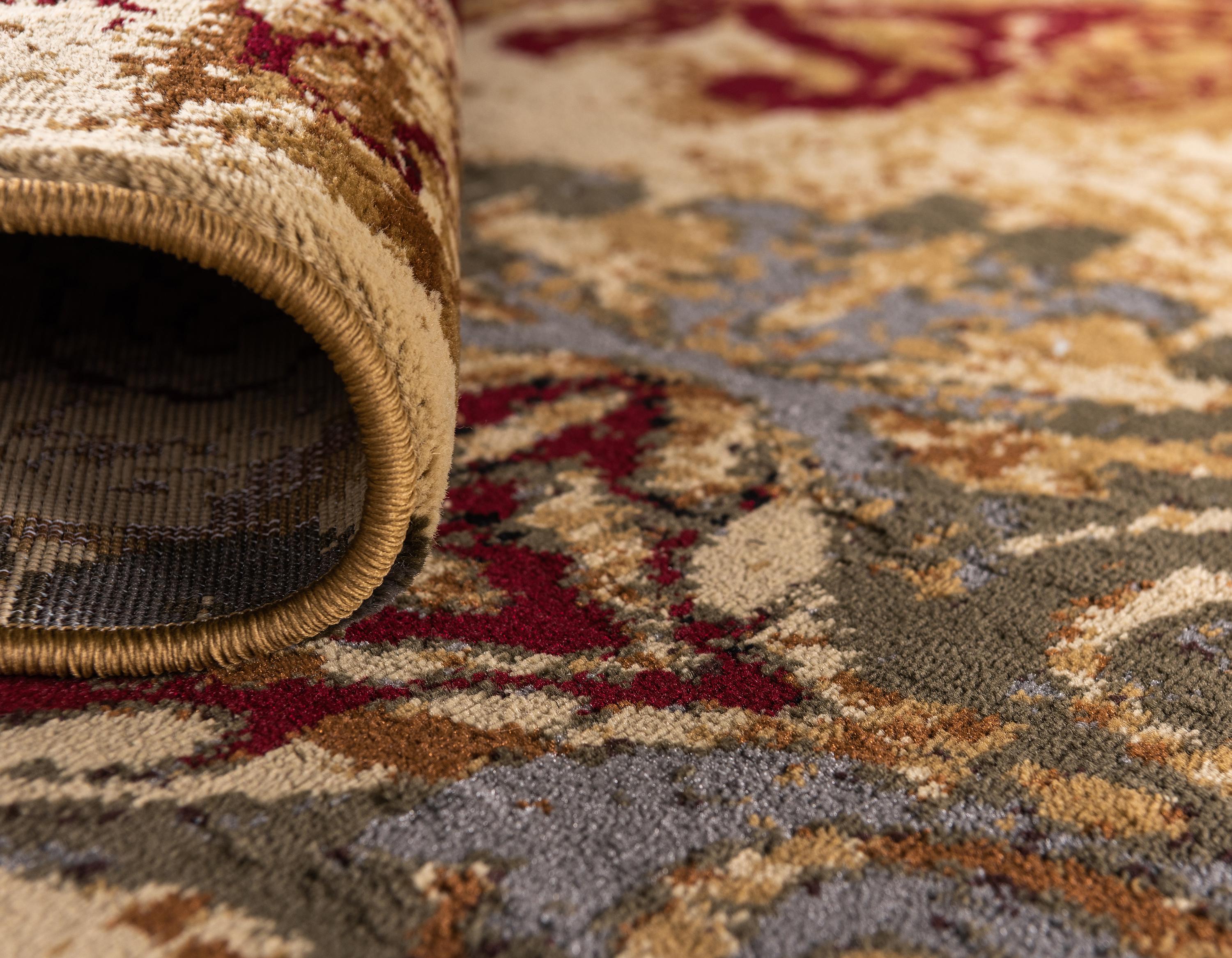 Beige 5' x 8' Coffee Shop Rug eSaleRugs