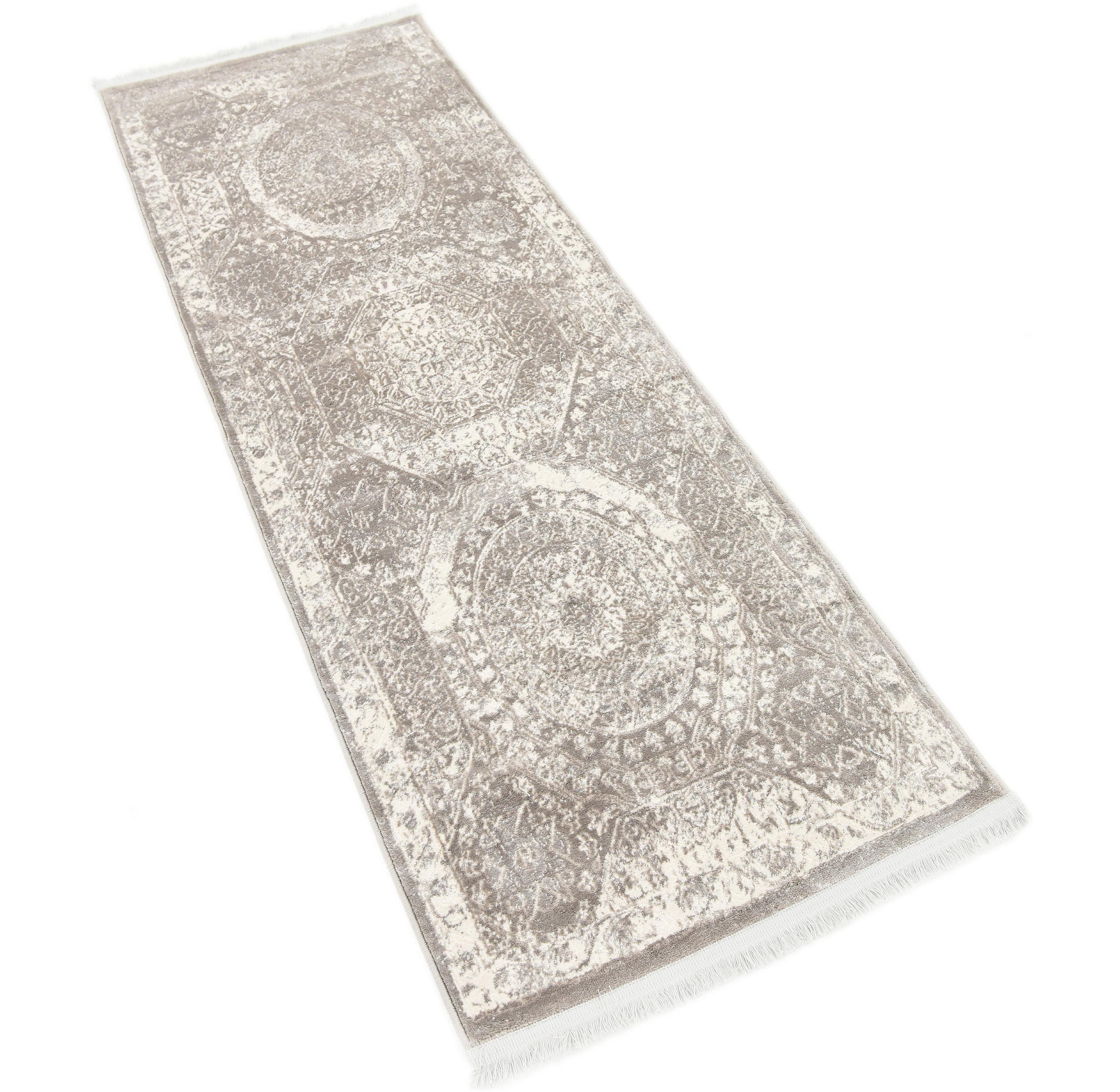 Gray 2' 2 x 6' New Vintage Runner Rug eSaleRugs