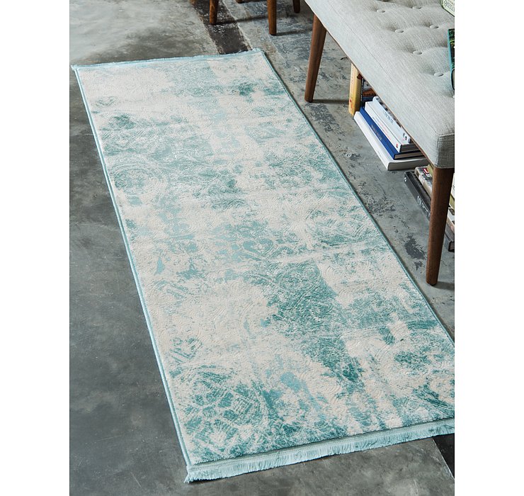 2' 7 x 10' New Vintage Runner Rug