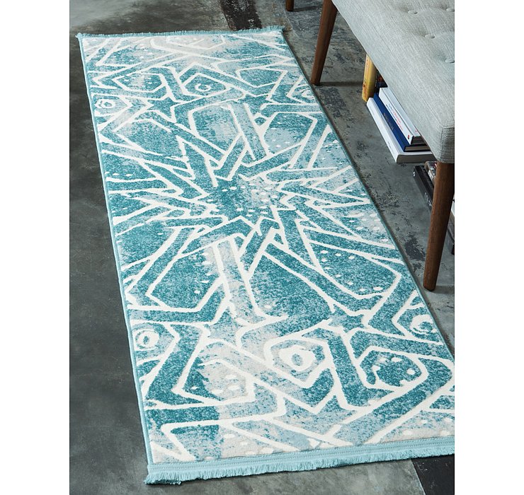 2' 7 x 10' New Vintage Runner Rug