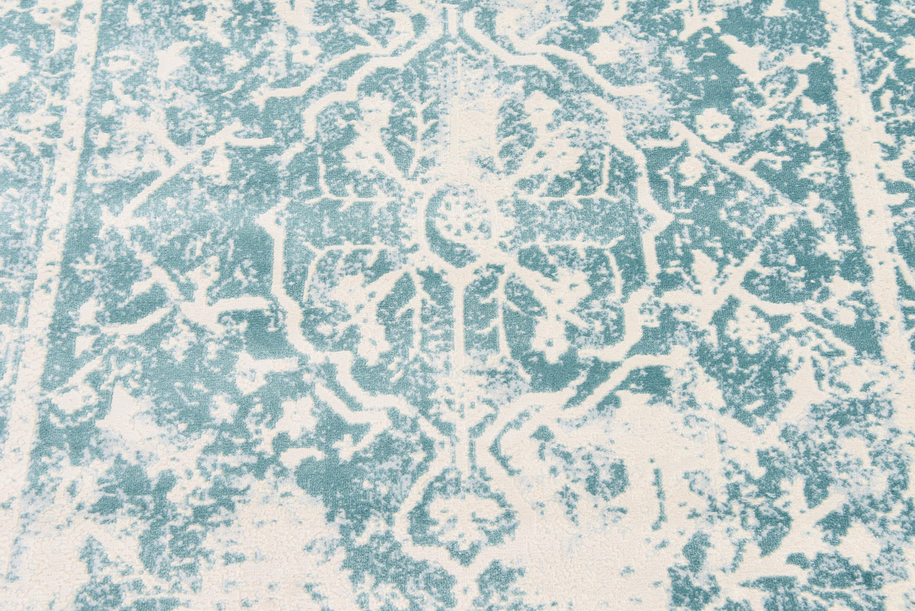 Blue 4' x 6' New Vintage Rug eSaleRugs