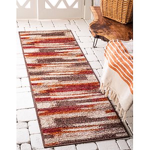 Unique Loom 2' 6 x 10' Autumn Runner Rug