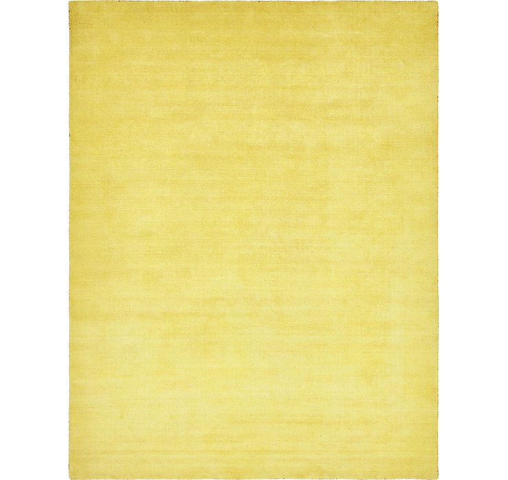 HandKnotted 9' 10 x 13' 1 Solid Gabbeh Rug