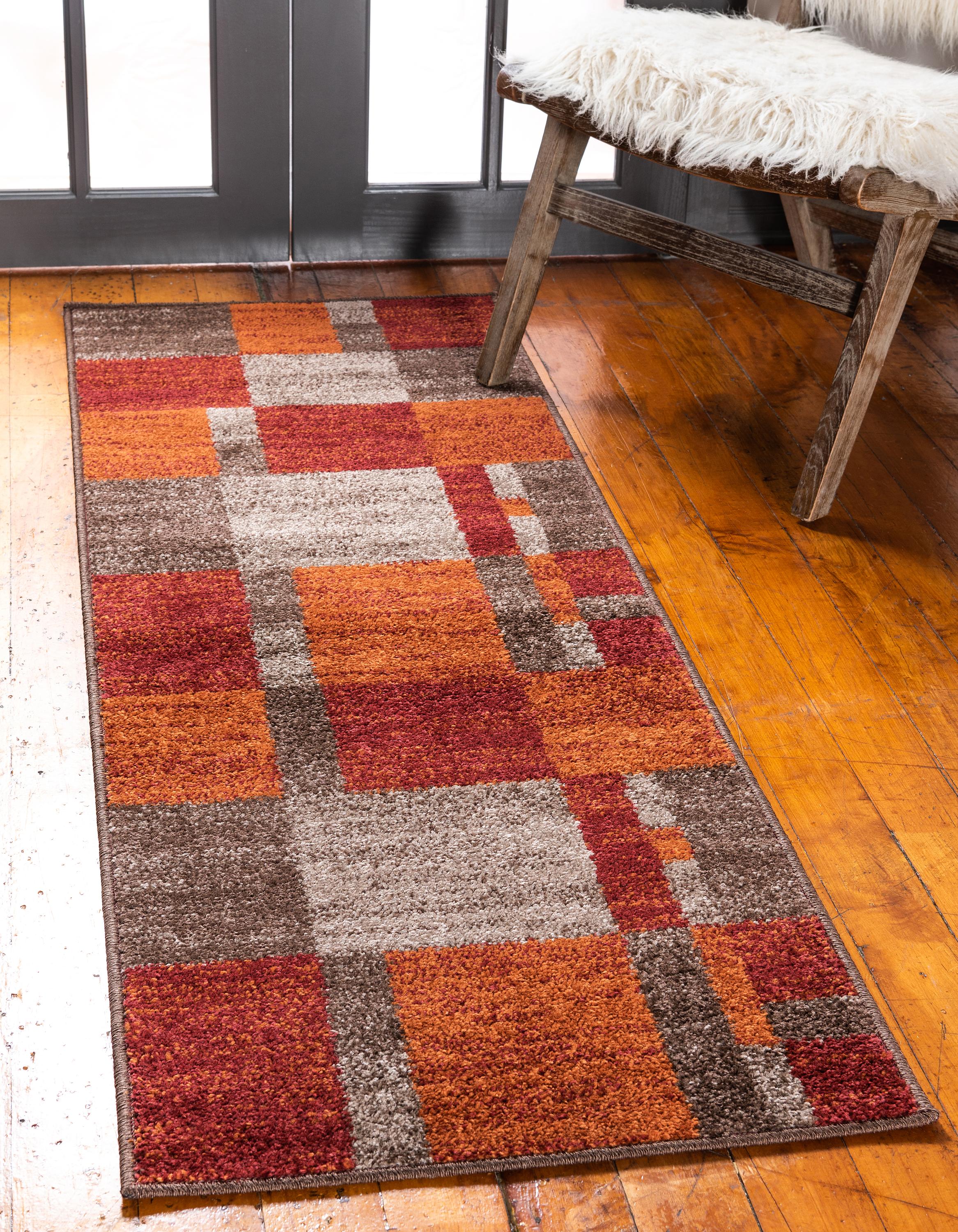 Multicolor 2' 6 x 10' Harvest Runner Rug eSaleRugs