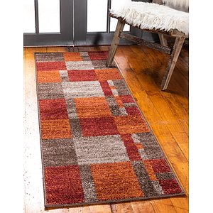 Unique Loom 2' 6 x 10' Autumn Runner Rug