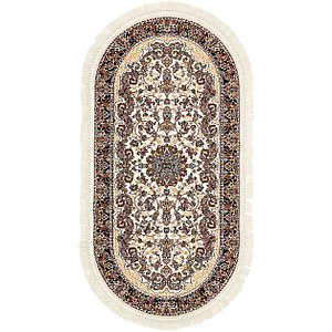 Unique Loom 3' 3 x 6' 7 Reza Oval Rug