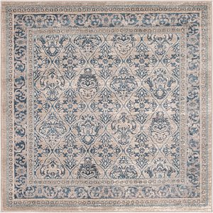 Unique Loom 4' x 4' Salzburg Square Rug