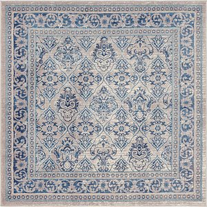 Unique Loom 5' x 5' Salzburg Square Rug