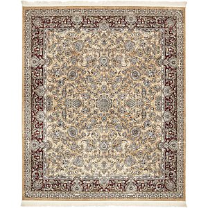 8' 4 x 10' Tabriz Design Rug