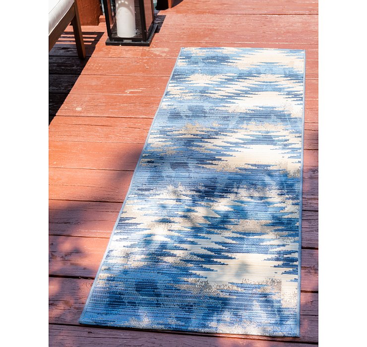 2' x 6' Outdoor Modern Runner Rug
