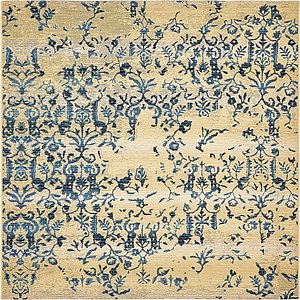 Unique Loom 6' x 6' Outdoor Botanical Squar...