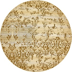 8' x 8' Outdoor Botanical Round...