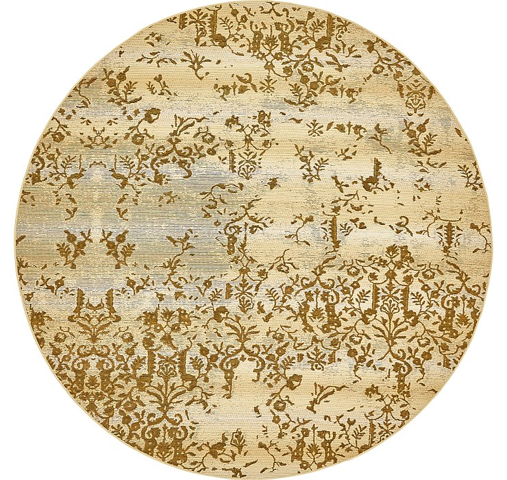 8' x 8' Outdoor Botanical Round...