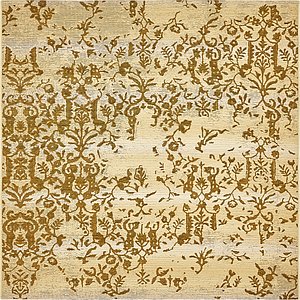Unique Loom 6' x 6' Outdoor Botanical Squar...