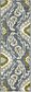 2' x 6' Outdoor Modern Runner Rug thumbnail image 1