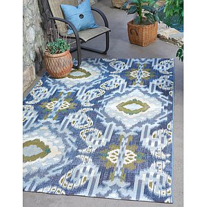 5' 3 x 8' Outdoor Modern Rug