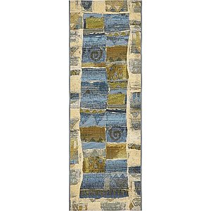 Unique Loom 2' x 6' Outdoor Modern Runner Rug