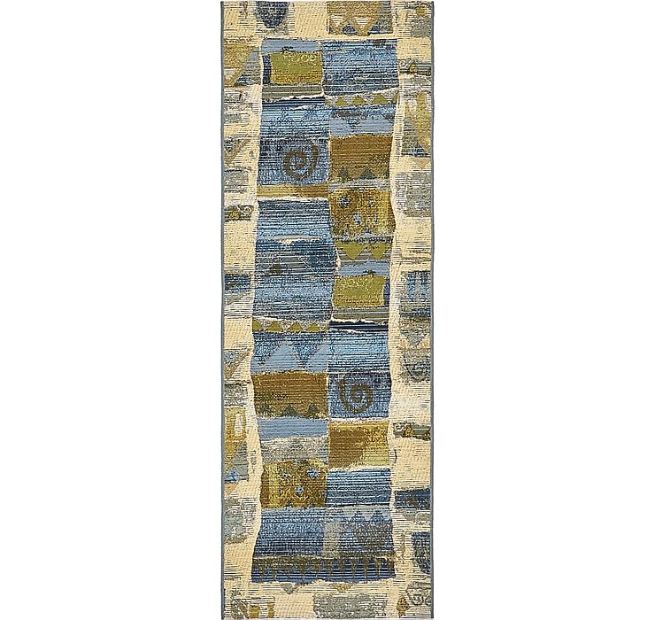2' x 6' Outdoor Modern Runner Rug