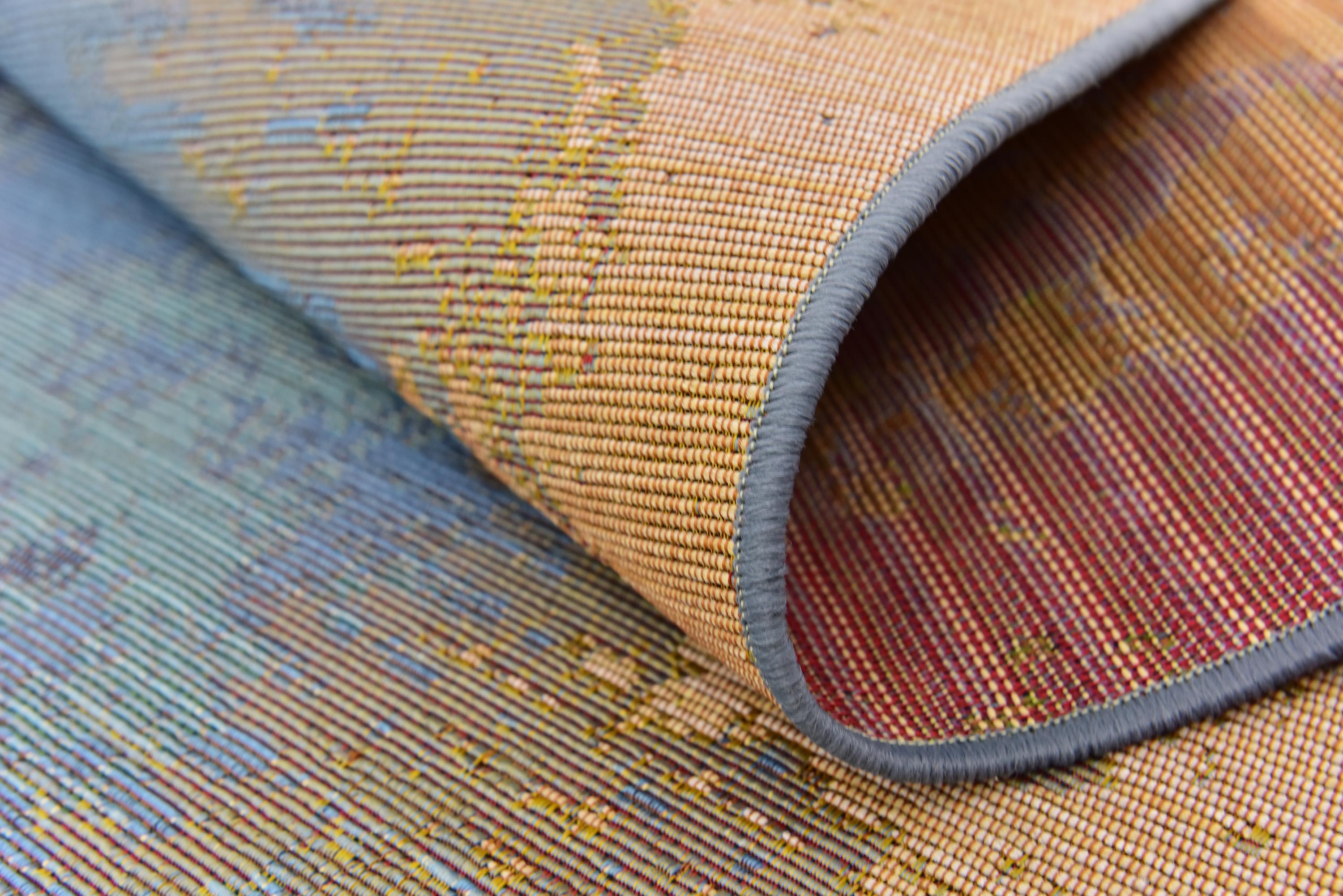 Multicolor 10' x 12' Outdoor Modern Rug eSaleRugs