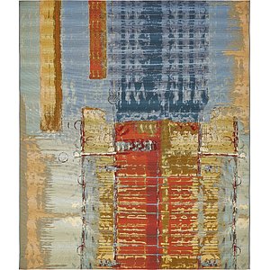 Unique Loom 10' x 12' Outdoor Modern Rug