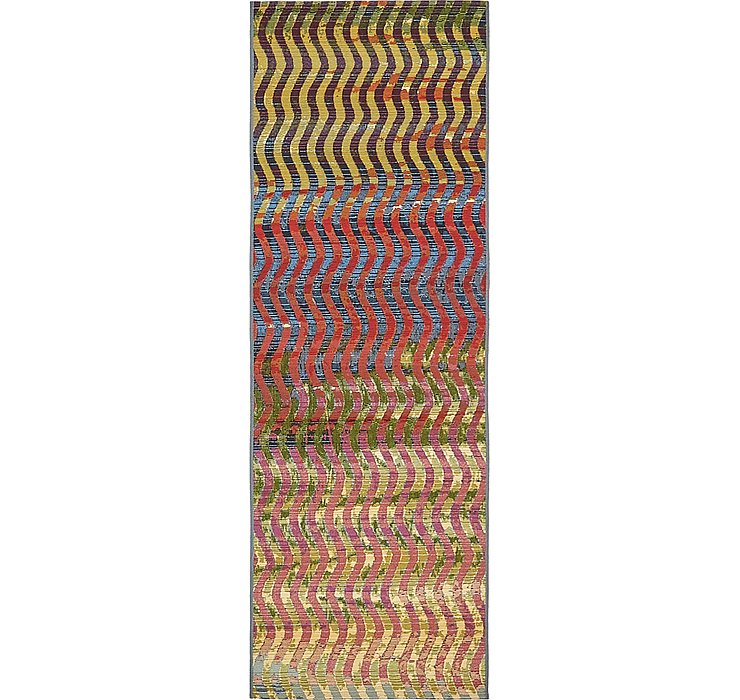 2' x 6' Outdoor Modern Runner Rug