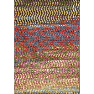 Unique Loom 4' x 6' Outdoor Modern Rug