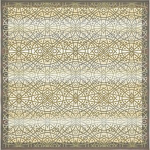 Unique Loom 6' x 6' Outdoor Square Rug