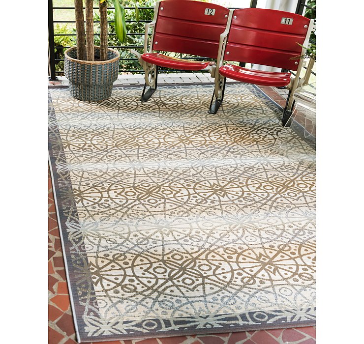 8' x 11' 4 Outdoor Trellis Rug