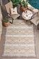 5' 3 x 8' Outdoor Trellis Rug thumbnail