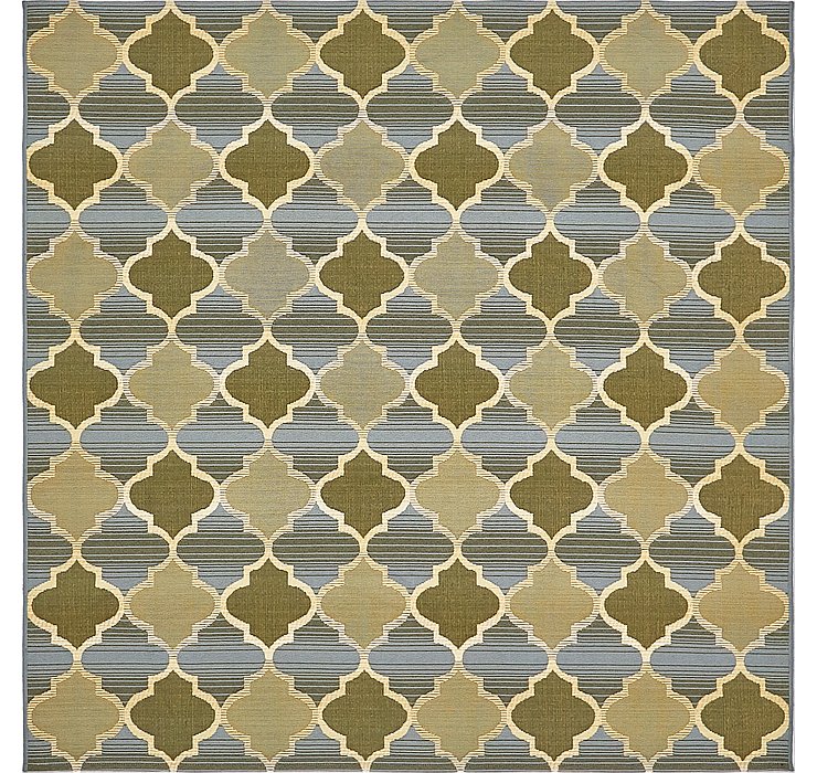 6' x 6' Outdoor Lattice Square ...