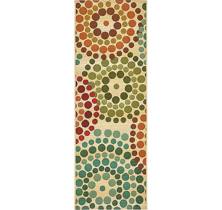 2' x 6' Outdoor Modern Runner Rug