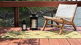 2' x 6' Outdoor Lattice Runner Rug thumbnail