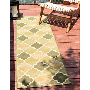 Unique Loom 2' x 6' Outdoor Runner Rug