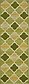 2' x 6' Outdoor Lattice Runner Rug thumbnail image 4