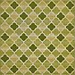 6' x 6' Outdoor Lattice Square Rug thumbnail image 1