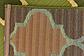 183cm x 183cm Outdoor Trellis Square Rug thumbnail image 10
