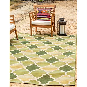 Unique Loom 8' x 11' 4 Outdoor Rug
